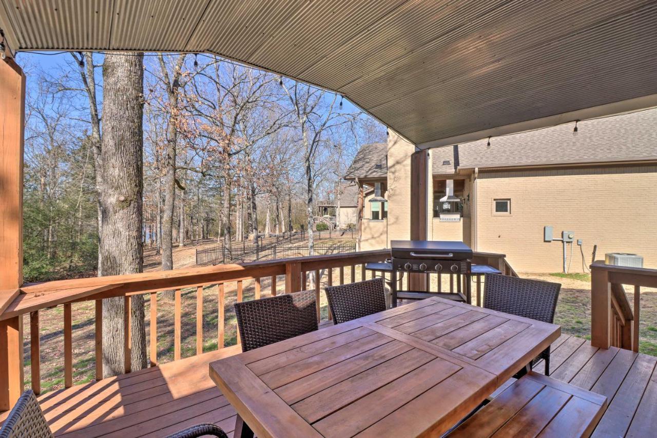 Lakefront Greers Ferry Cabin With Covered Boat Slip! Fairfield Bay المظهر الخارجي الصورة