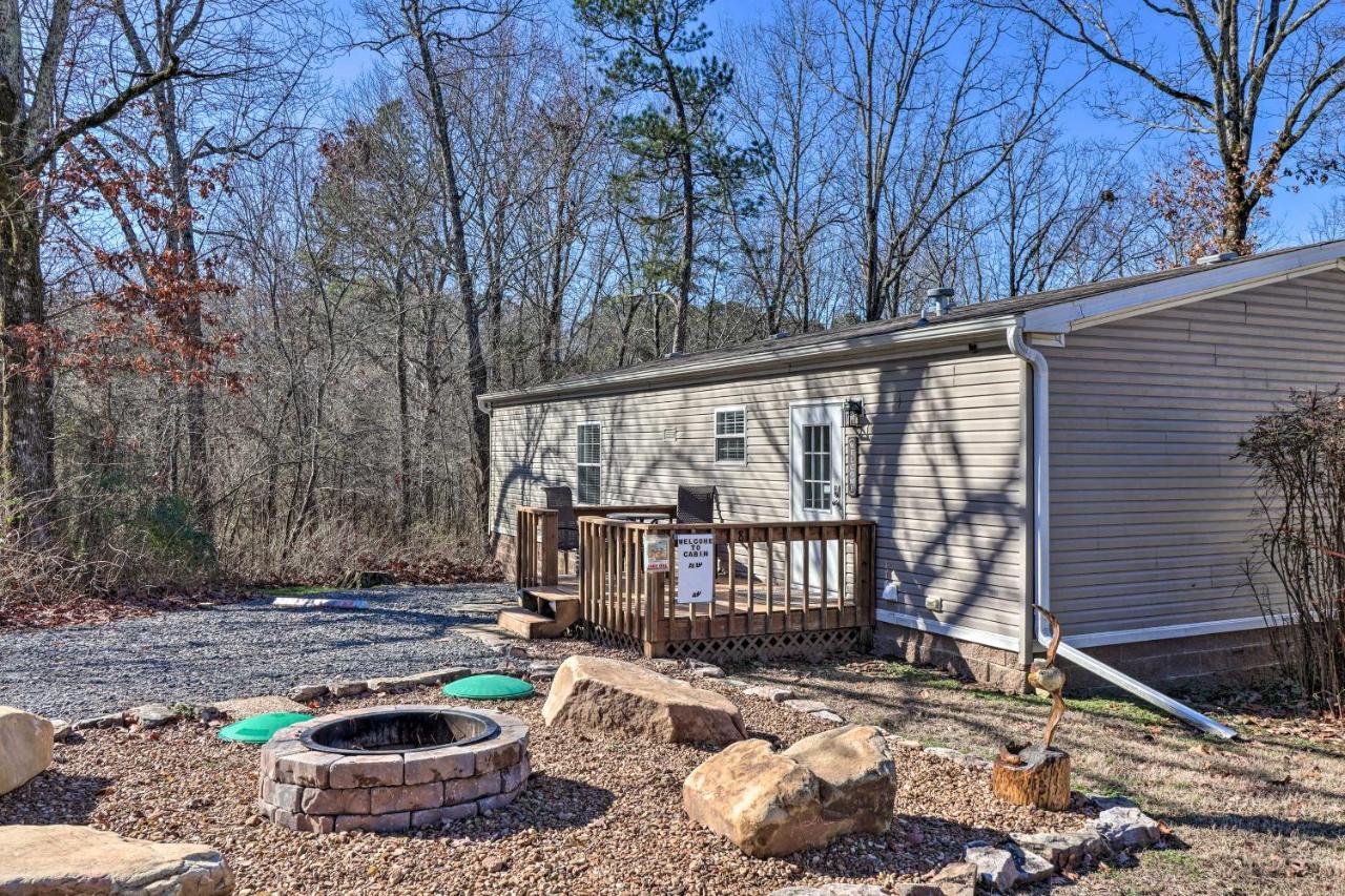 Lakefront Greers Ferry Cabin With Covered Boat Slip! Fairfield Bay المظهر الخارجي الصورة